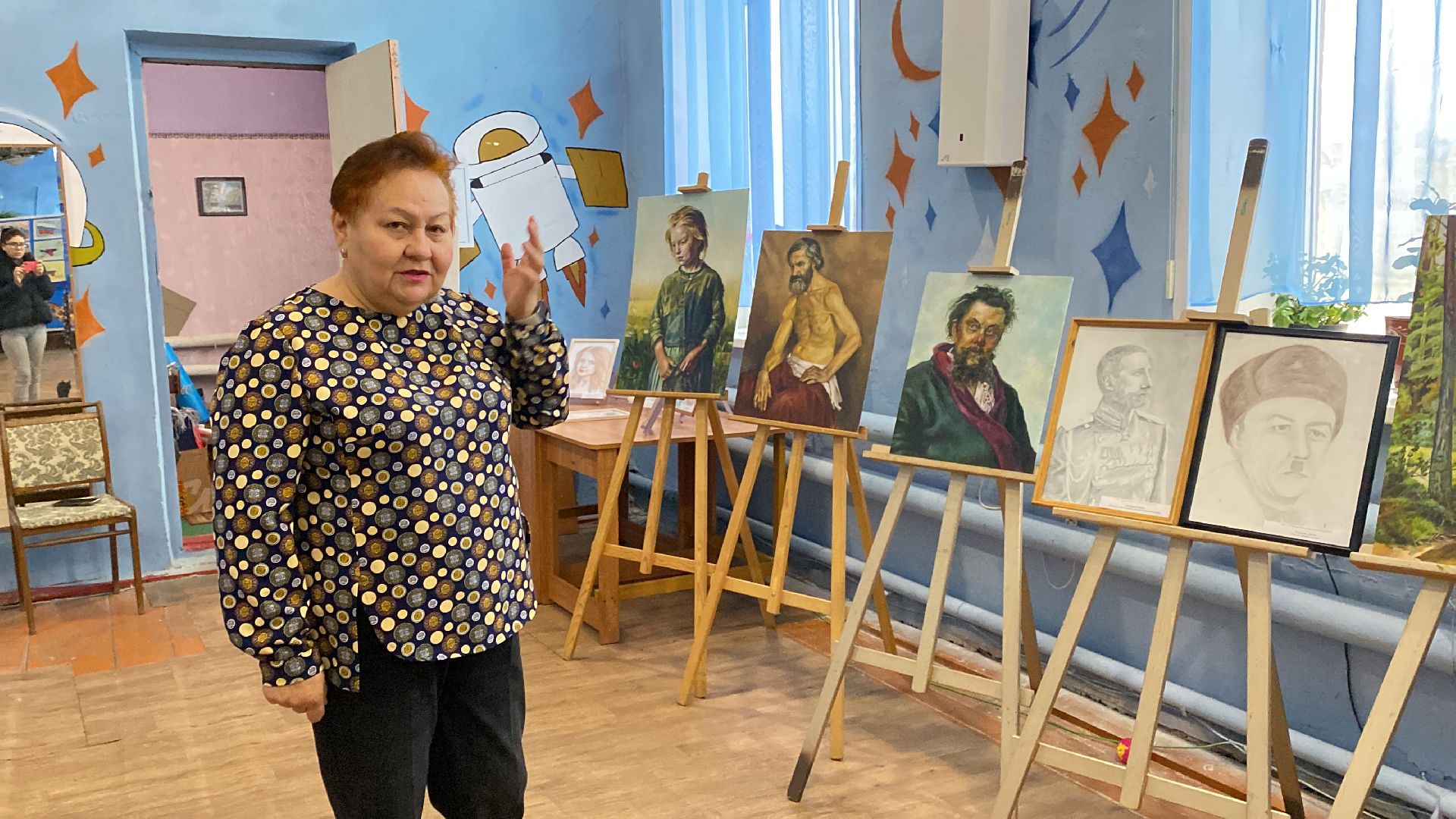 волоколамск, художники, живописцы, выставка, дом культуры, мероприятие, картина, картины,