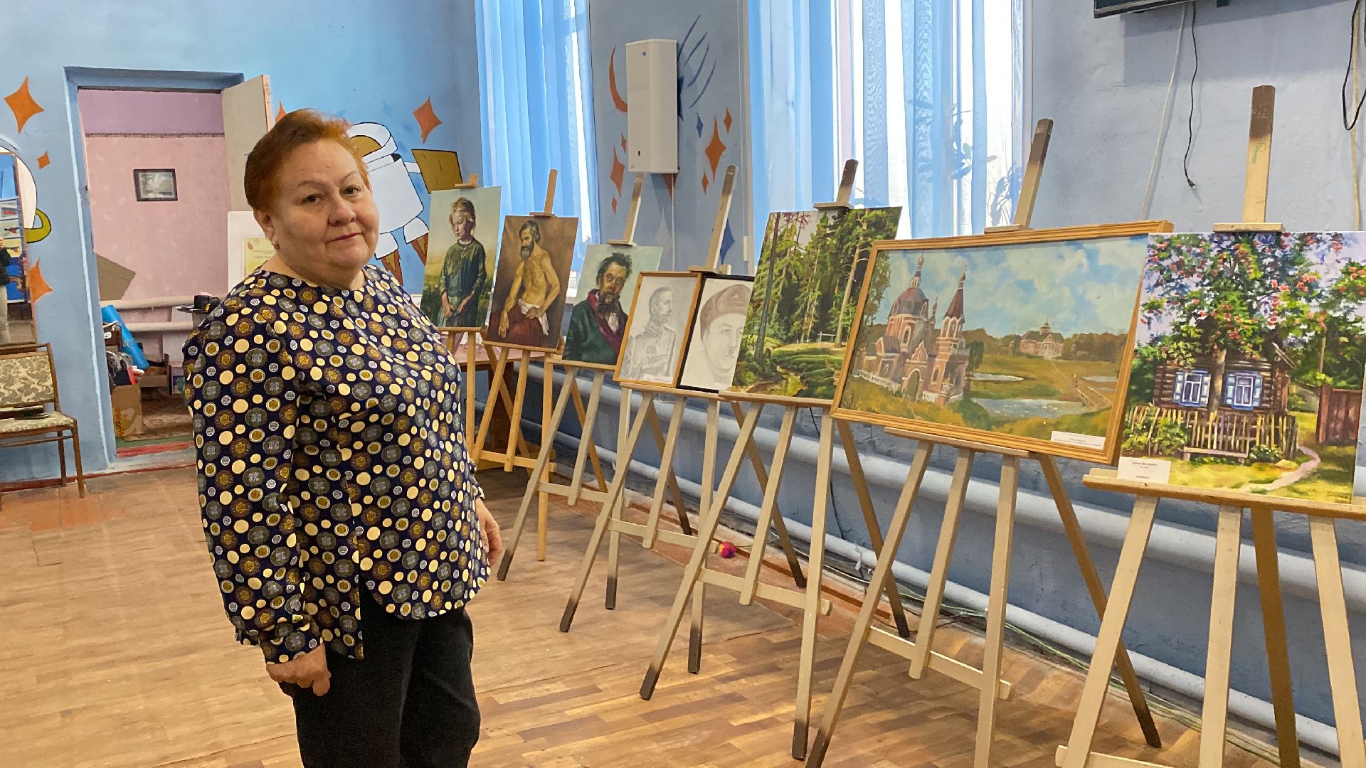 волоколамск, художники, живописцы, выставка, дом культуры, мероприятие, картина, картины,