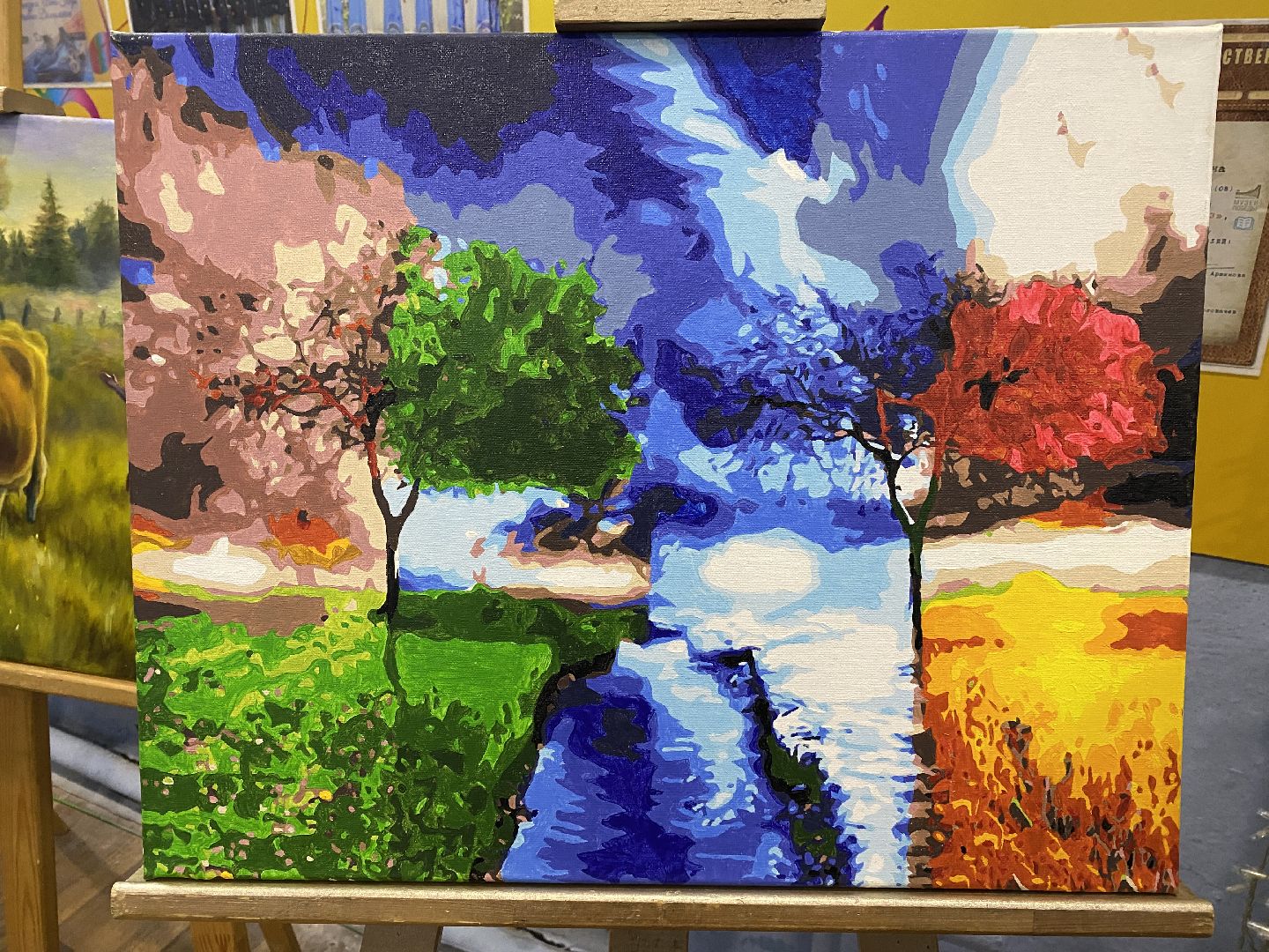 волоколамск, художники, живописцы, выставка, дом культуры, мероприятие, картина, картины,