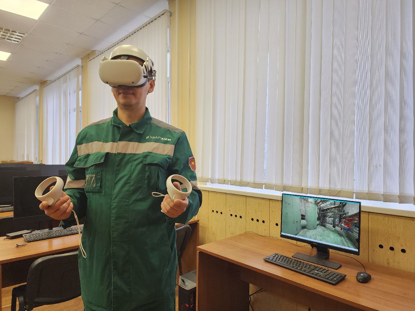 воскресенск, экономика, уралхим, обучение, vr-тренажер, виртуальная реальность,