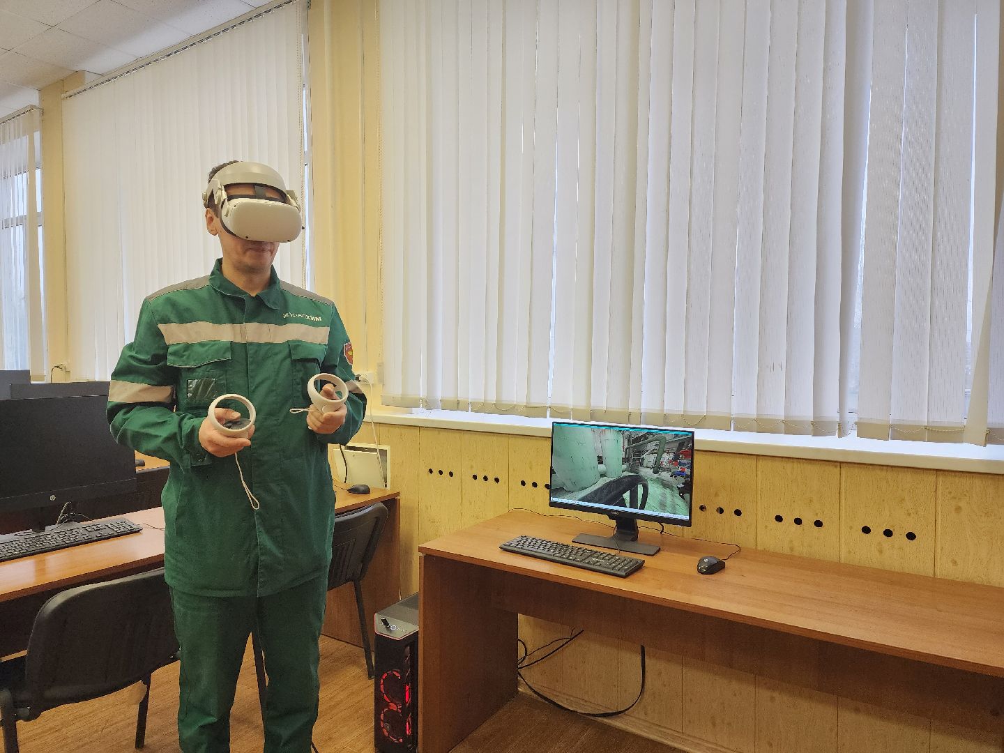 воскресенск, экономика, уралхим, обучение, vr-тренажер, виртуальная реальность,