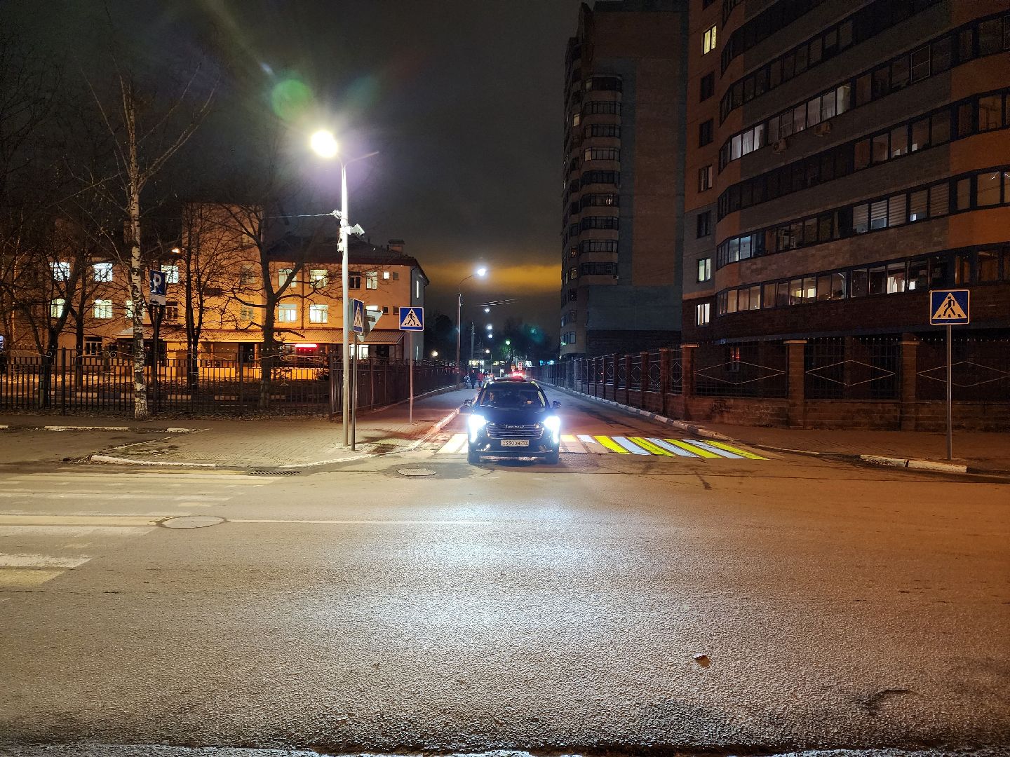 раменское, дороги, пешеходный переход, светящаяся разметка,