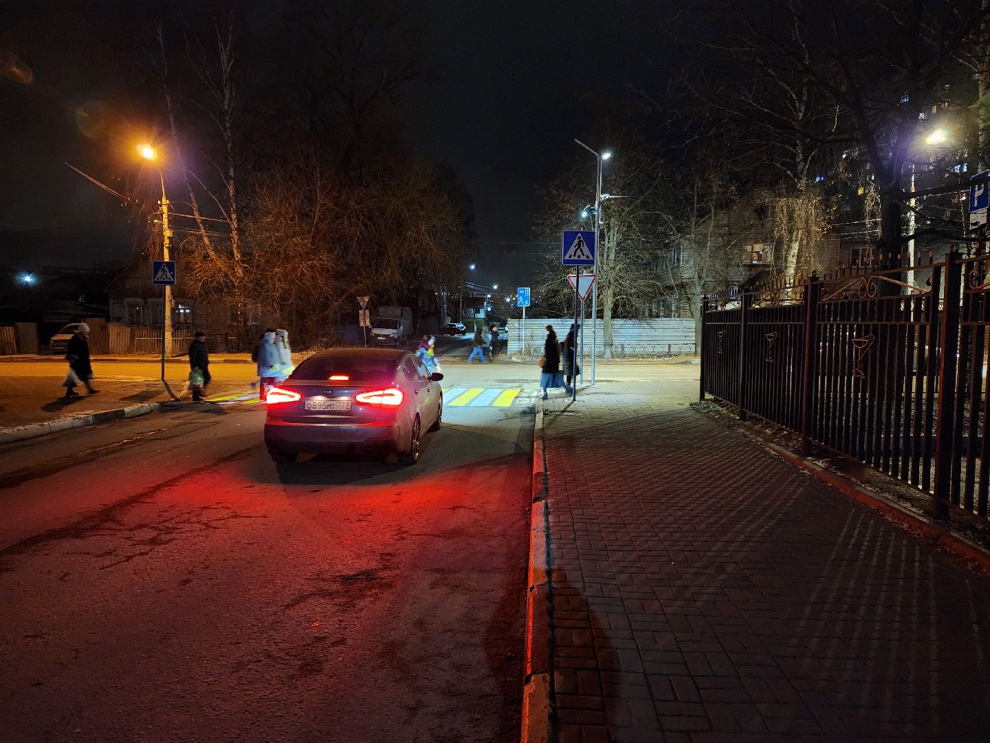 раменское, дороги, пешеходный переход, светящаяся разметка,