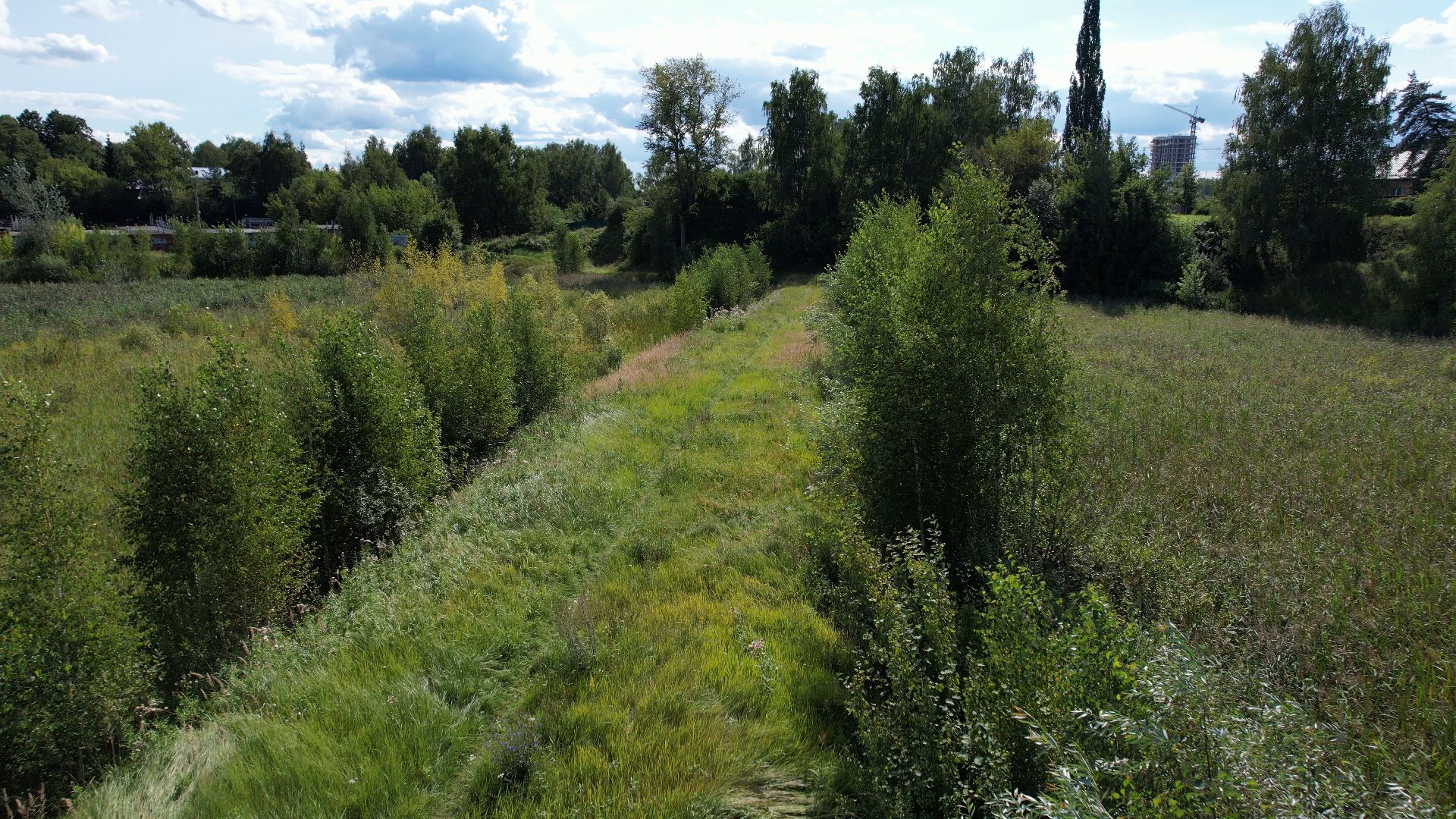 видео с коптера, пушкино, маяковский,