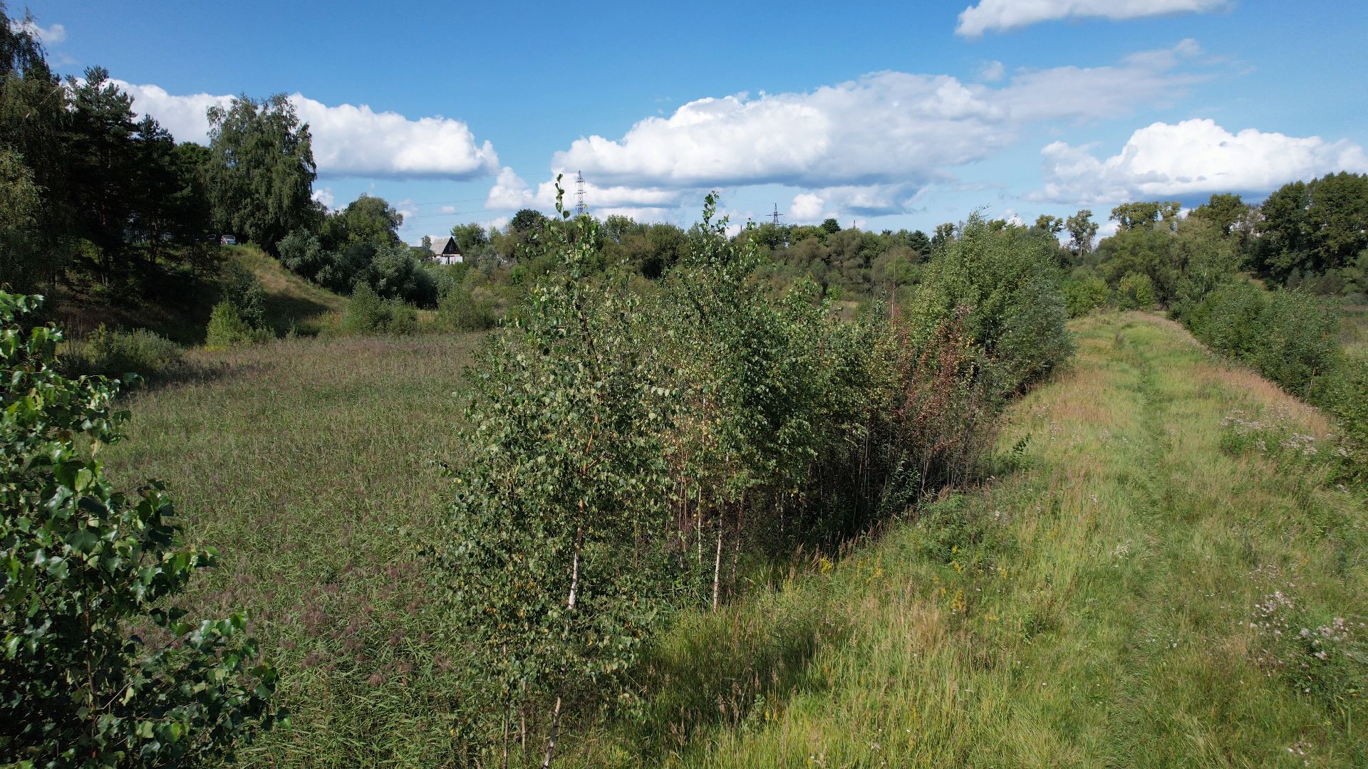 видео с коптера, пушкино, маяковский,