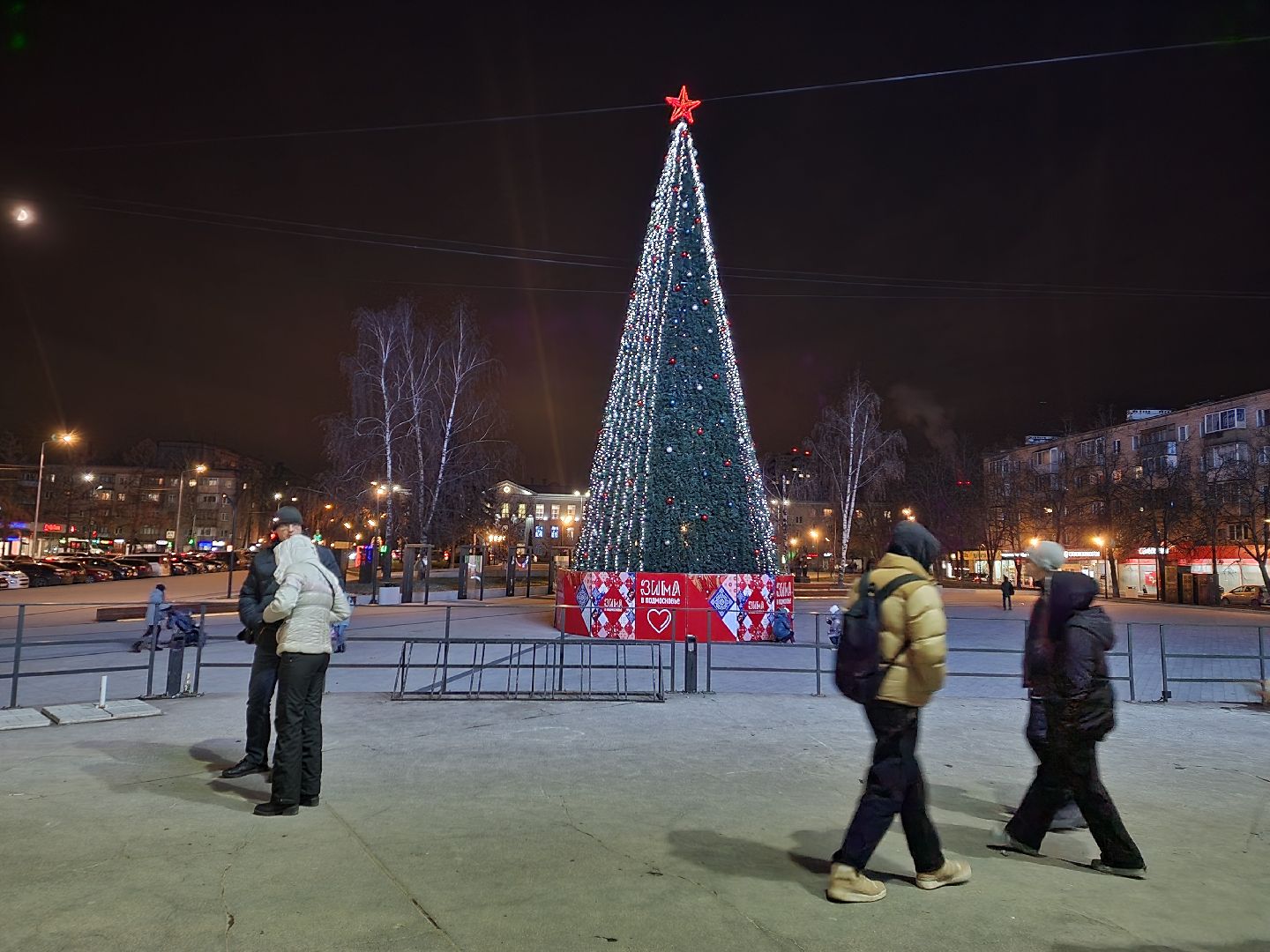 пушкино, ёлка, новый год, праздник,
