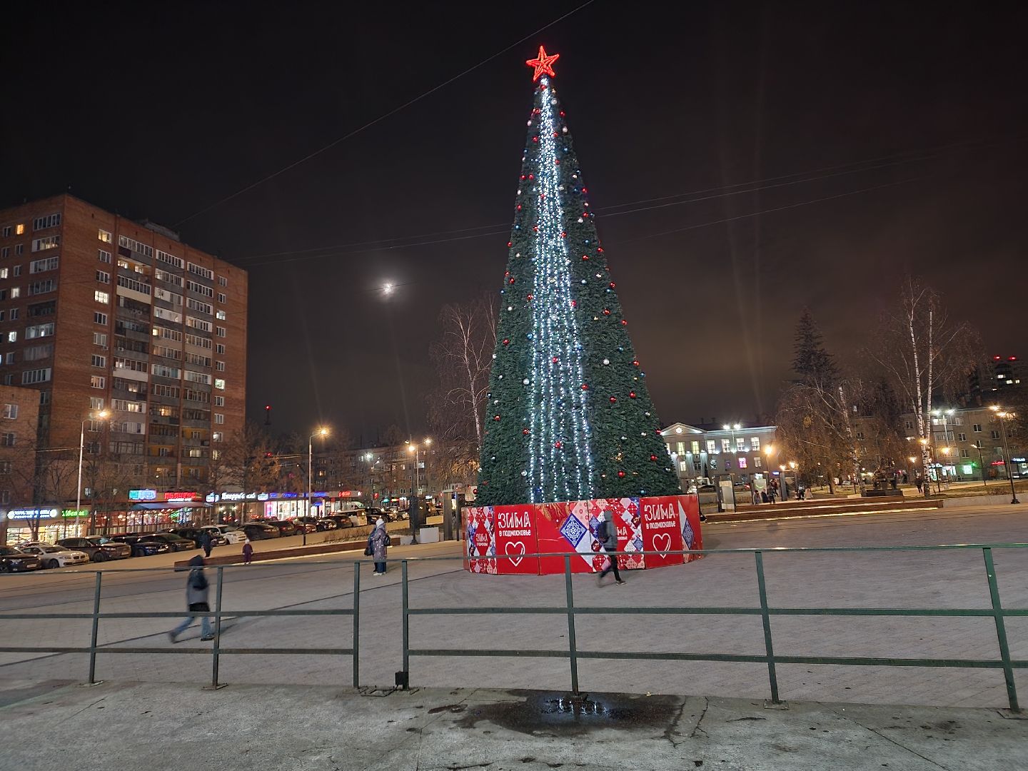 пушкино, ёлка, новый год, праздник,