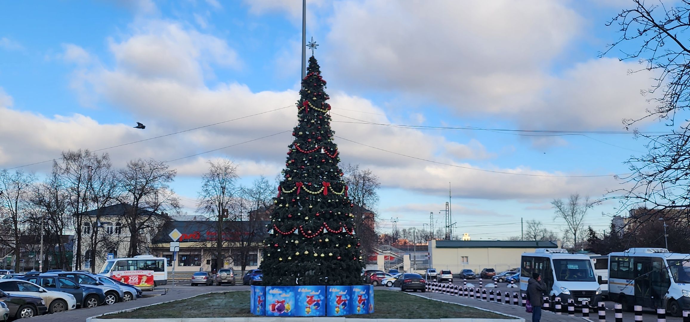 Коломна, новый год, ёлка, новогодние украшения,