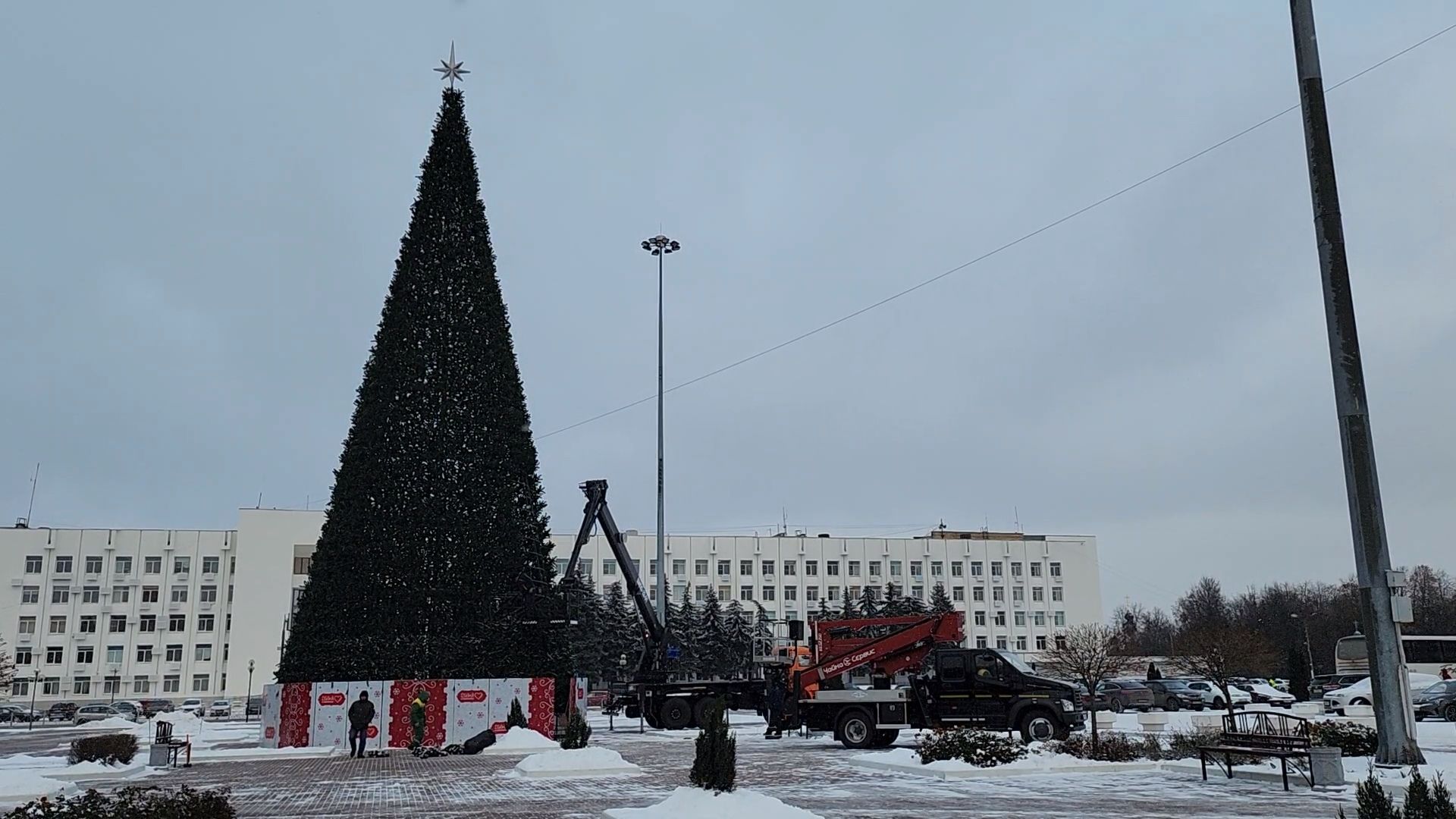 Коломна, новый год, ёлка, новогодние украшения,