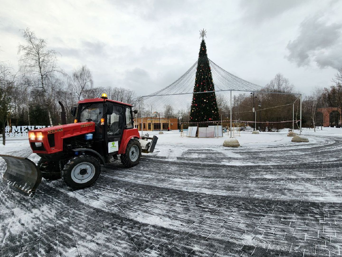 мытищи, парк мира, новый год, ёлка, Илья Авербух, каток,