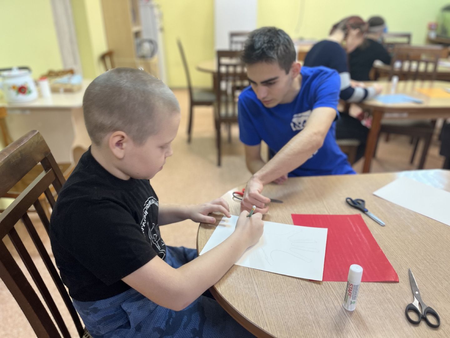 Шаховская, дети, день матери, молодая гвардия,