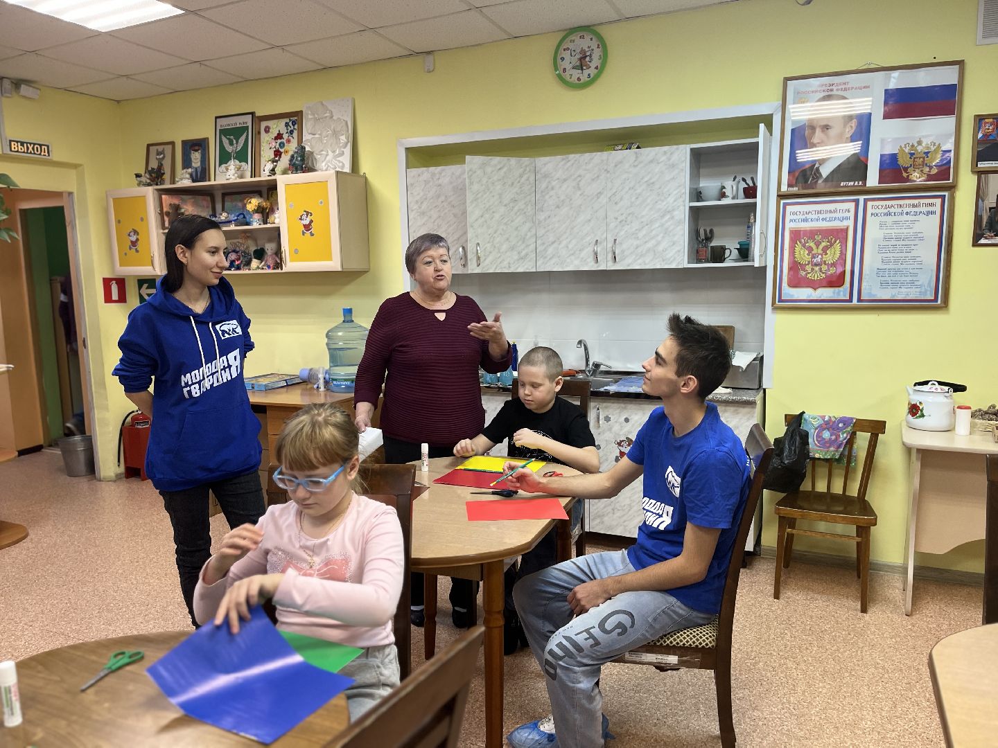 Шаховская, дети, день матери, молодая гвардия,