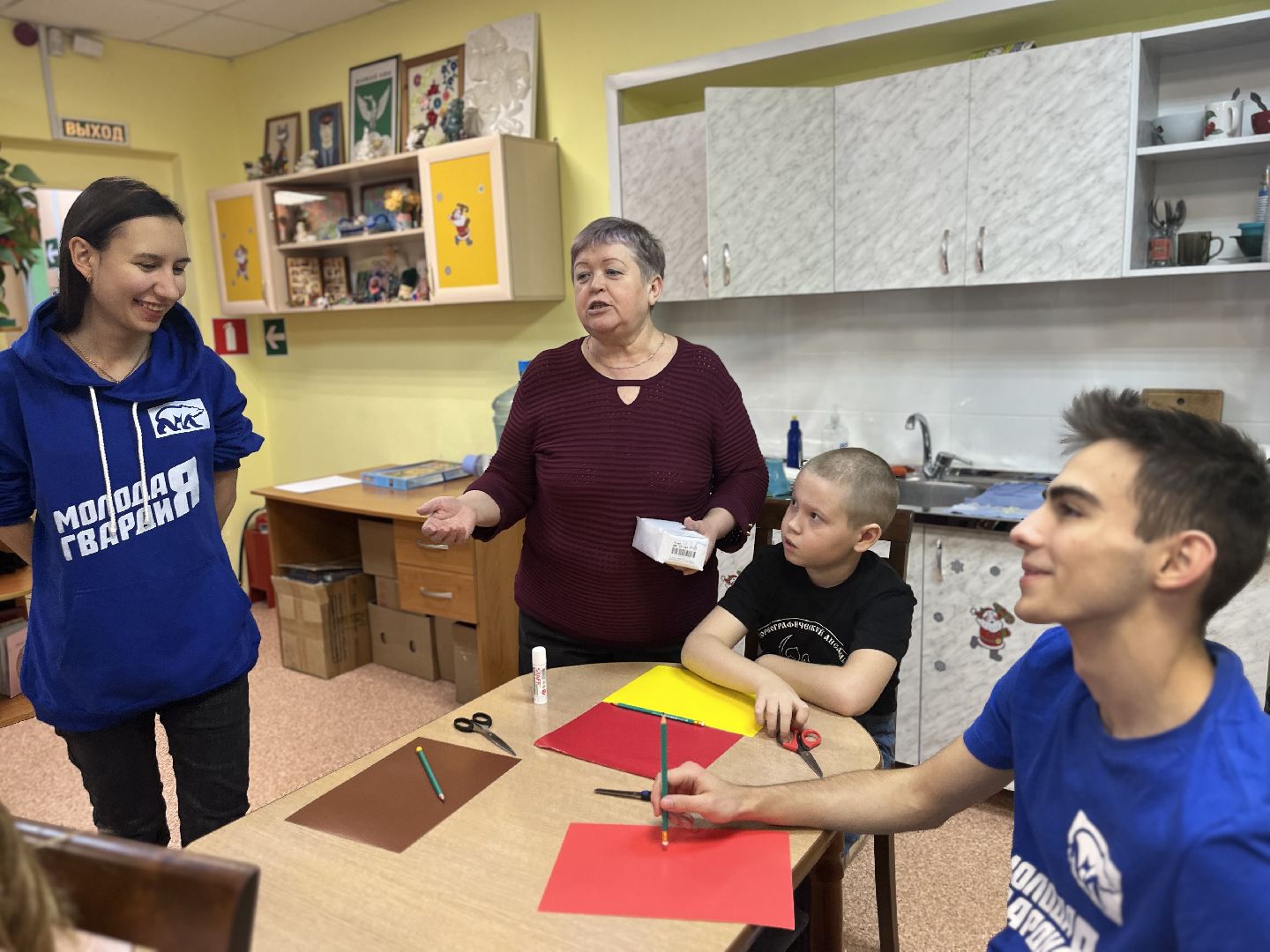 Шаховская, дети, день матери, молодая гвардия,