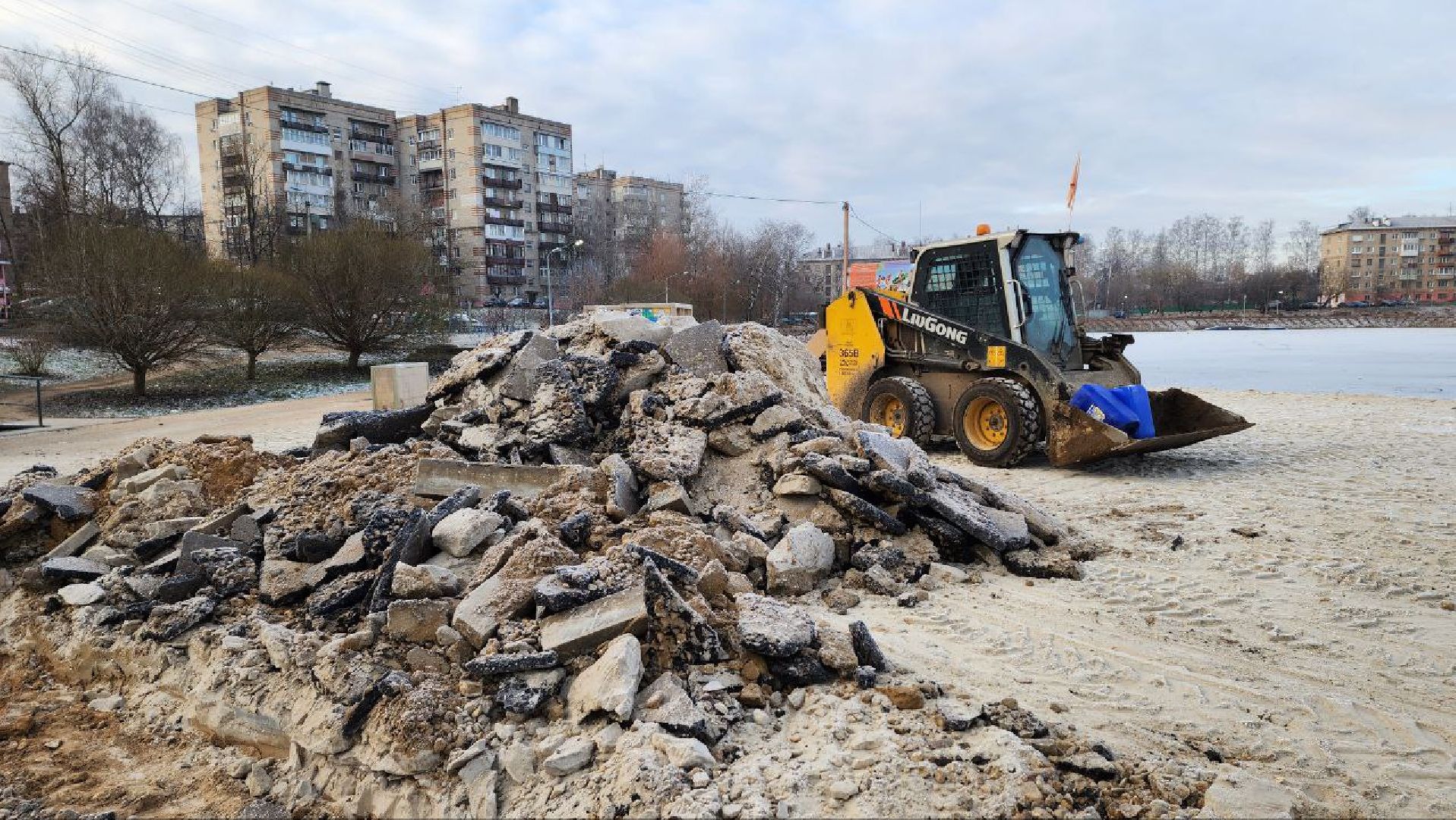 Дмитров, Инженерный пруд, Минблаго,