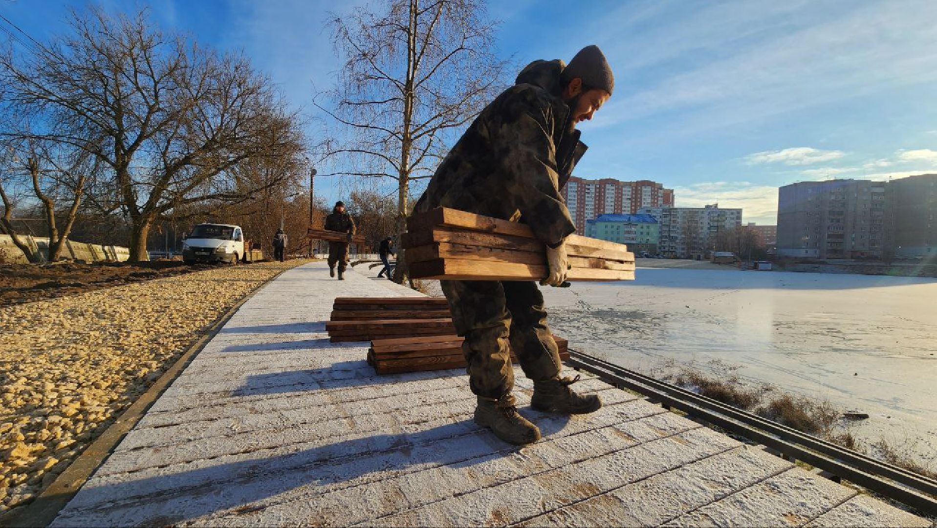 Дмитров, Инженерный пруд, Минблаго,