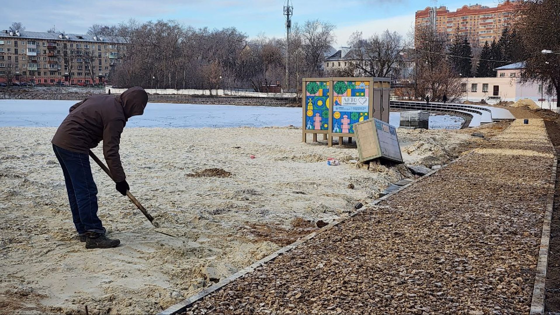 Дмитров, Инженерный пруд, Минблаго,