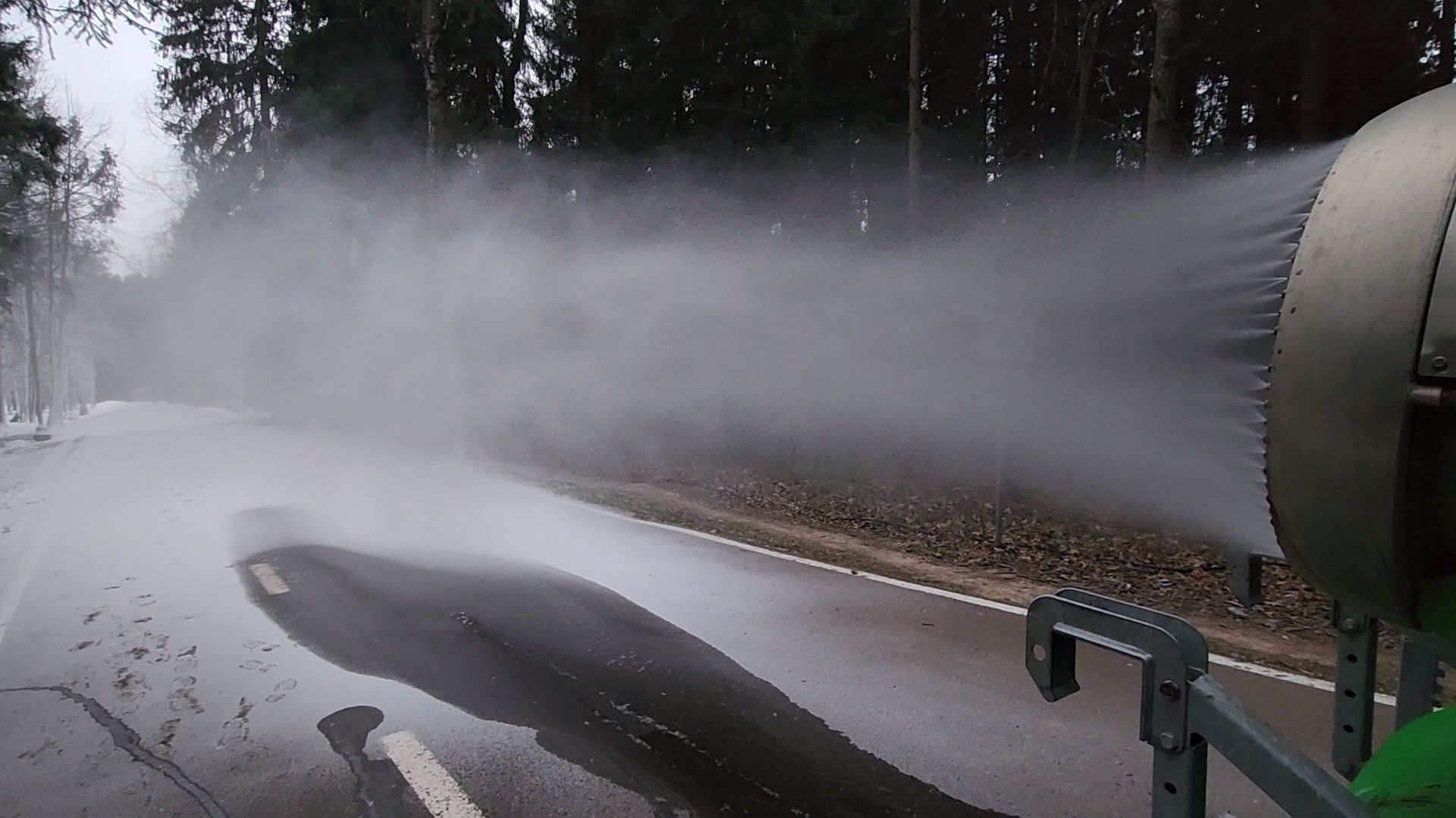 Одинцово, парк, парк имени Лазутиной, зима, трасса, оснежение, спорт,