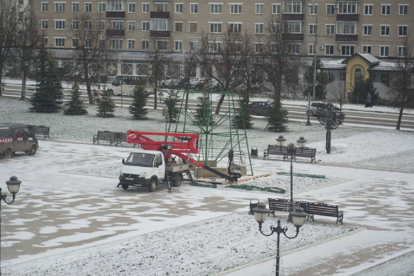 Новый год, Сергиев Посад, Благоустройство, Праздник, Украшение, Елка,
