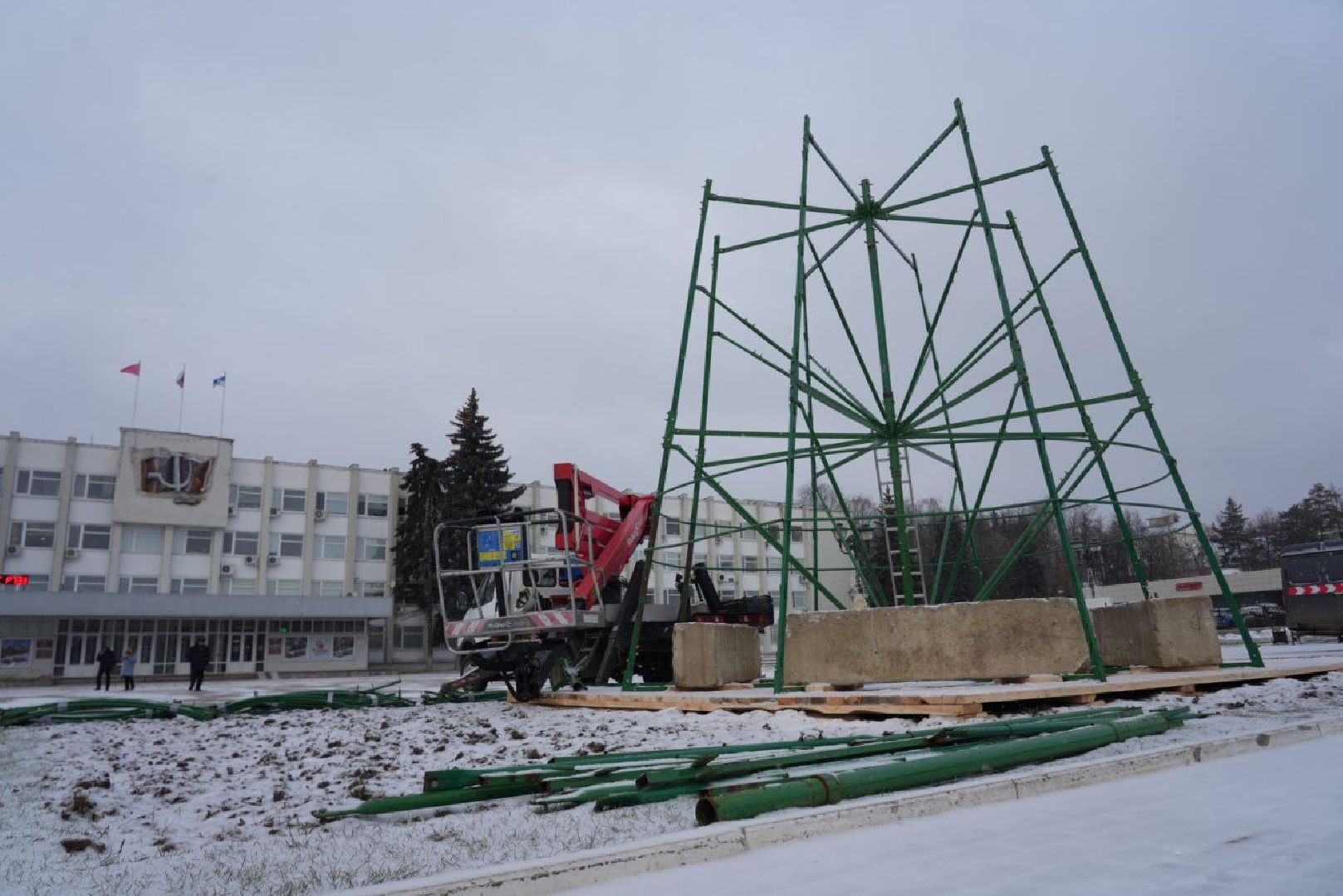 Новый год, Сергиев Посад, Благоустройство, Праздник, Украшение, Елка,