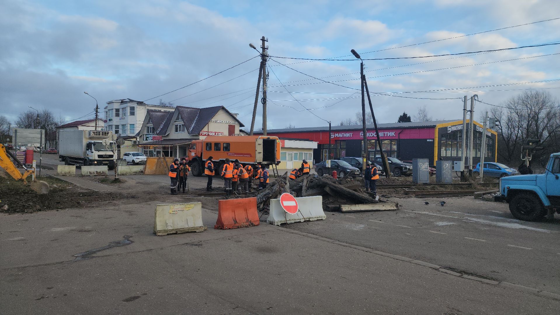 ремонт дорог, переезд, Дорохово, руза, рузский городской округ, ржд, московская область, подмосковье,