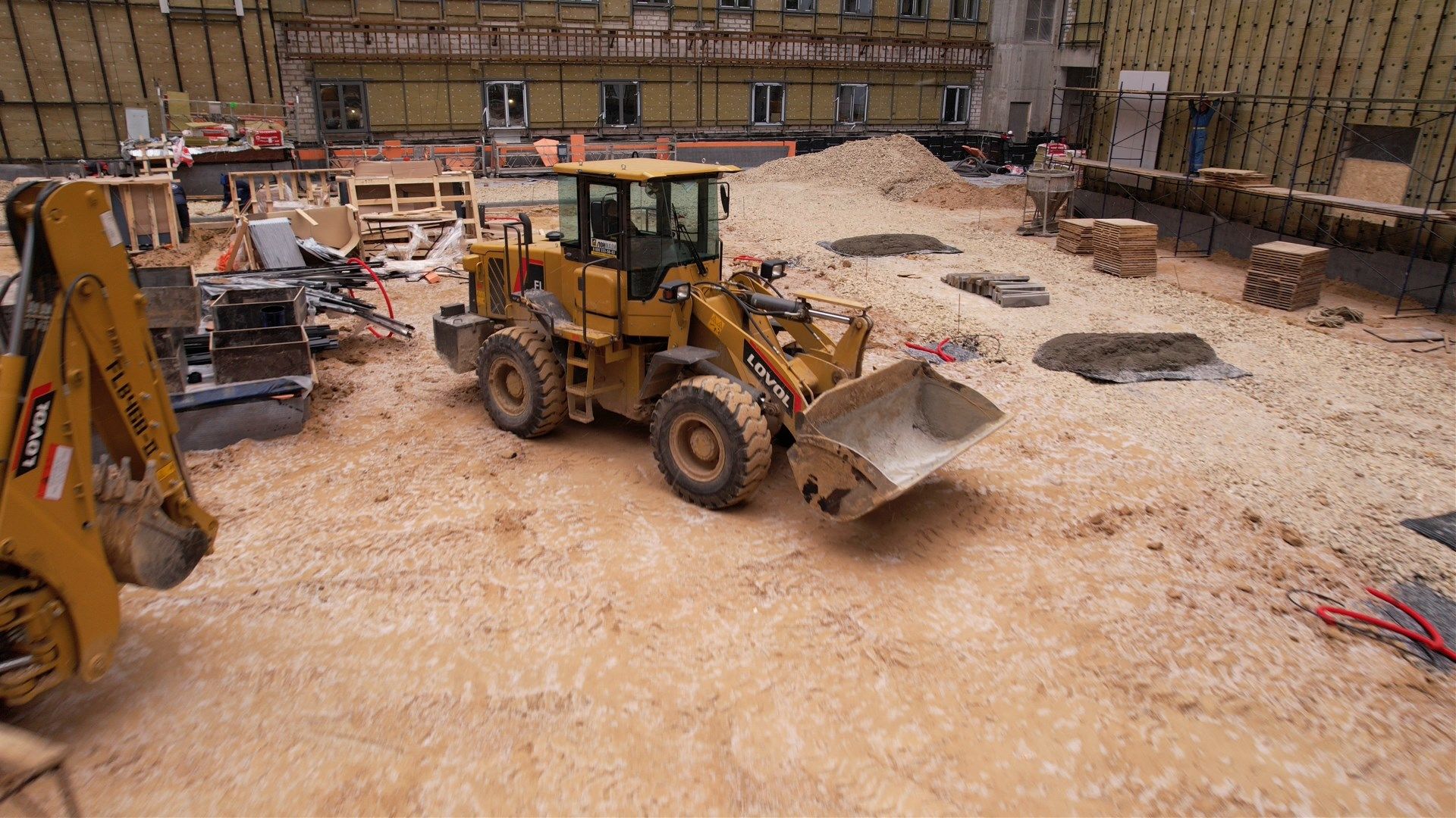 больница, дети,видео с коптера,