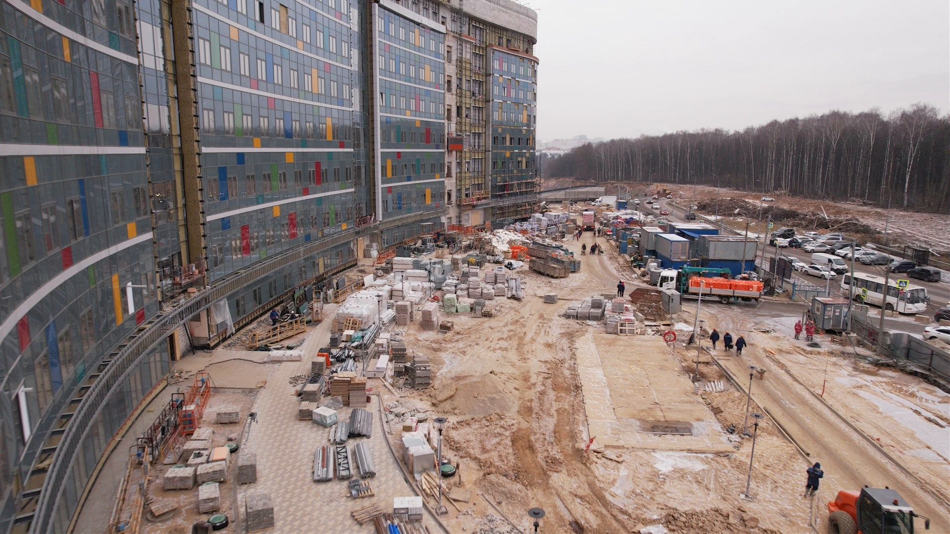 больница, дети,видео с коптера,