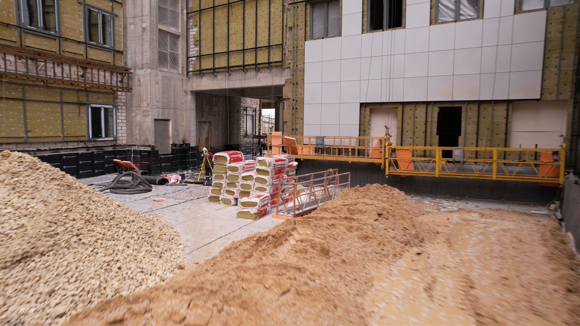 больница, дети,видео с коптера,