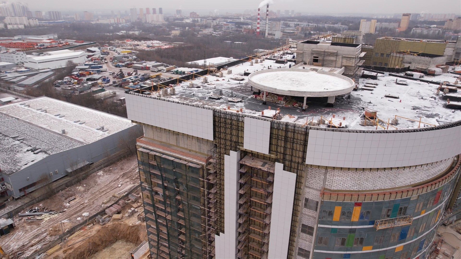 больница, дети,видео с коптера,