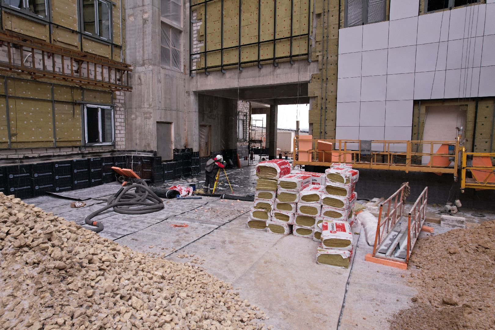 больница, дети,видео с коптера,