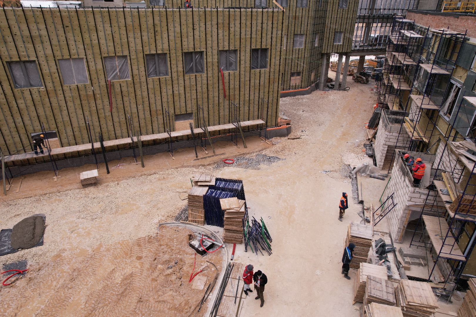 больница, дети,видео с коптера,