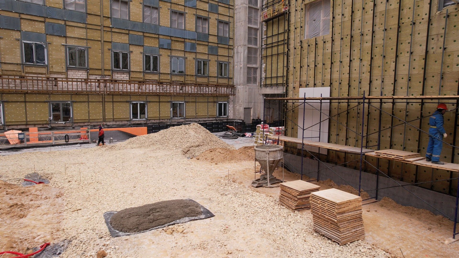 больница, дети,видео с коптера,