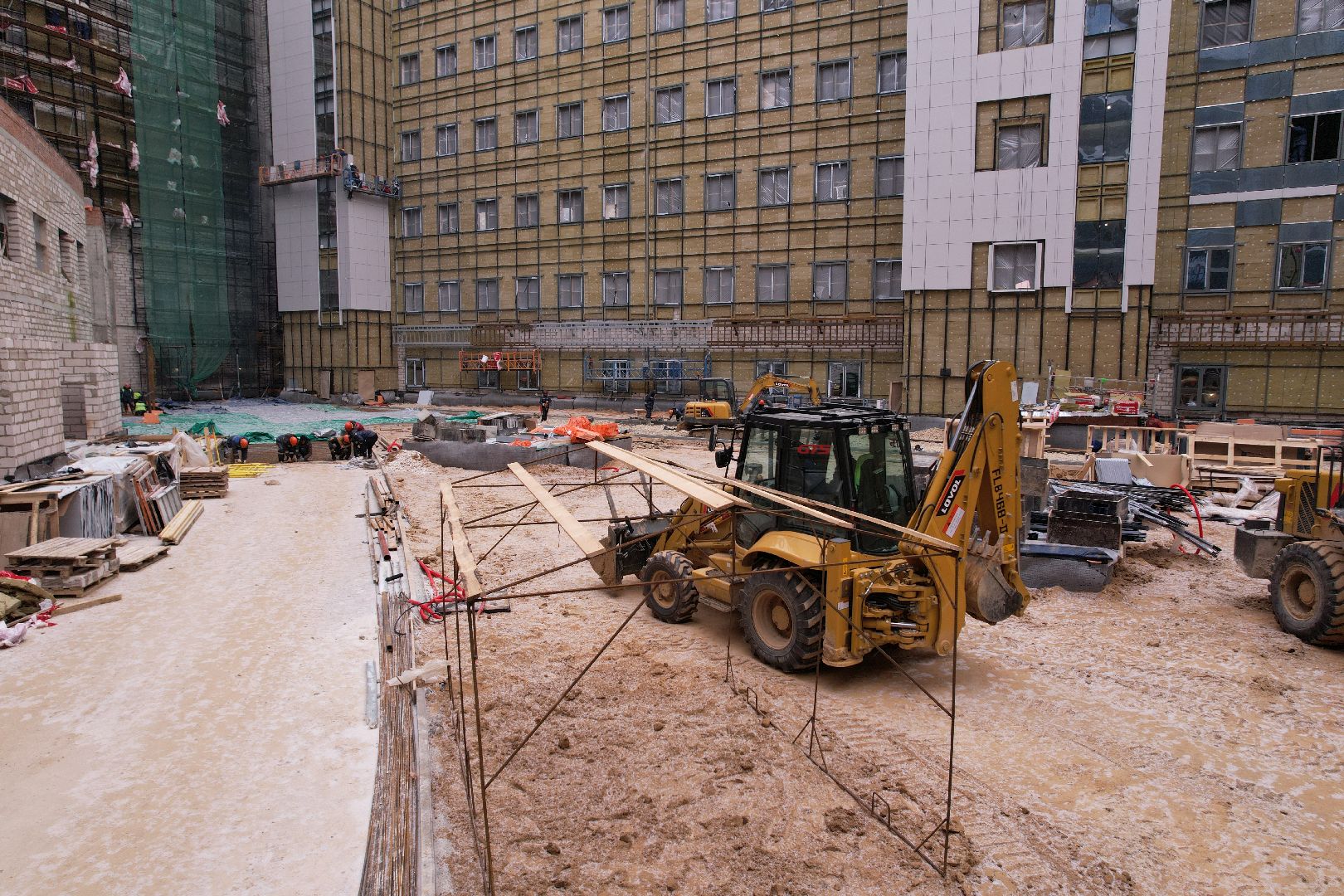 больница, дети,видео с коптера,