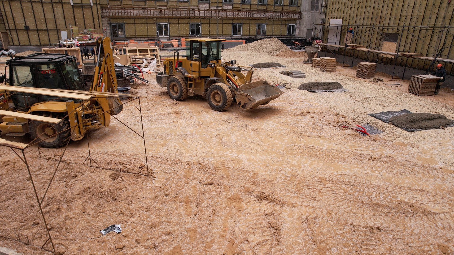 больница, дети,видео с коптера,