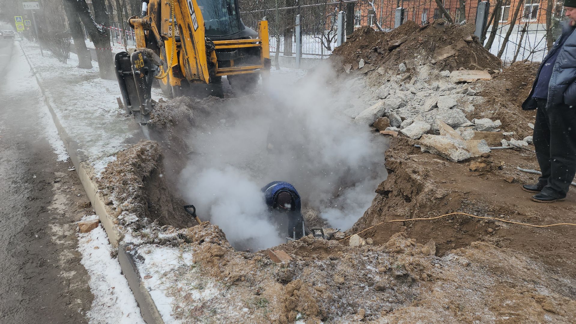 авария, МП Теплоцентраль, ГВС, отопление, оперативный штаб, Прохоров,
