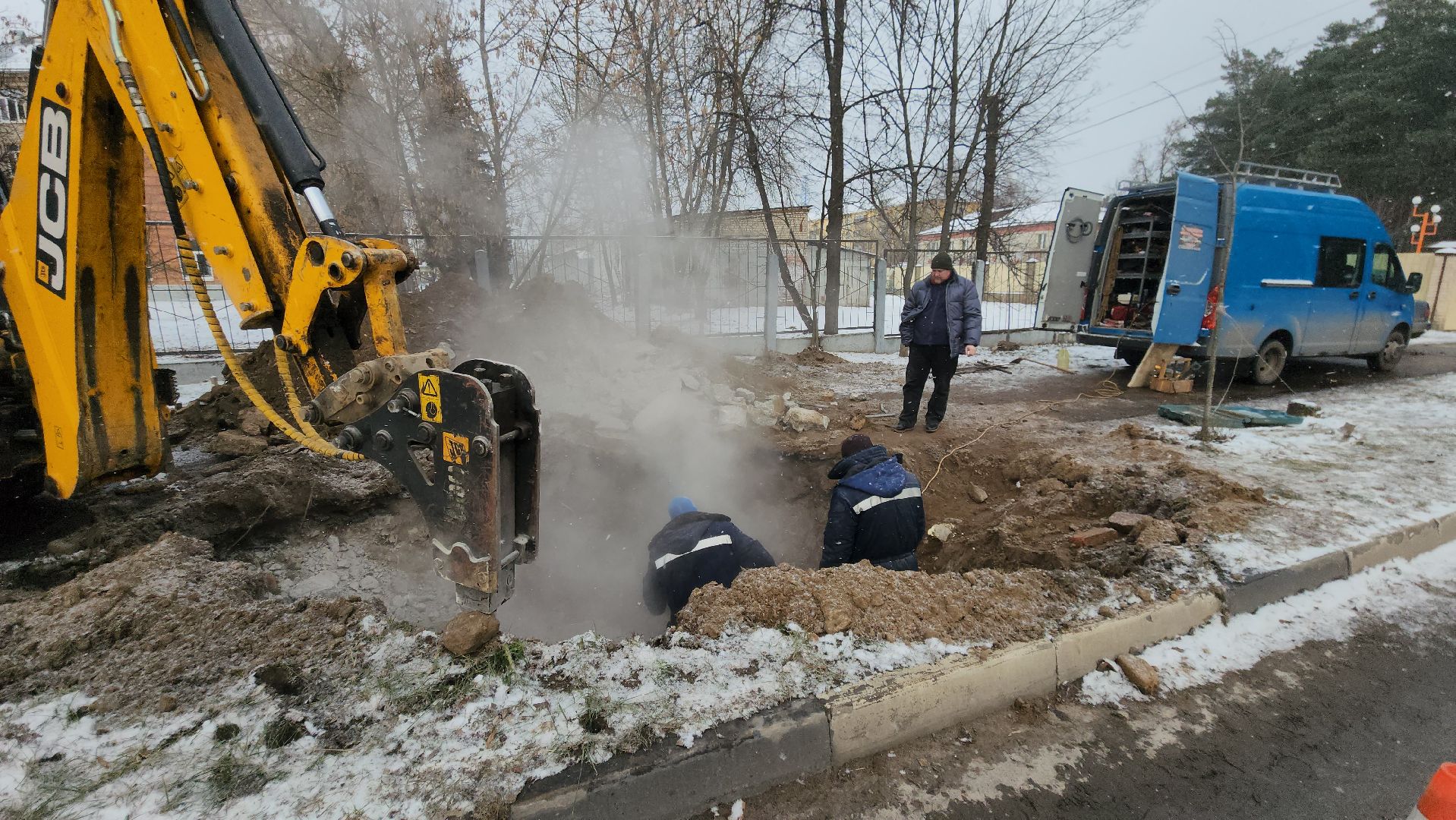 авария, МП Теплоцентраль, ГВС, отопление, оперативный штаб, Прохоров,