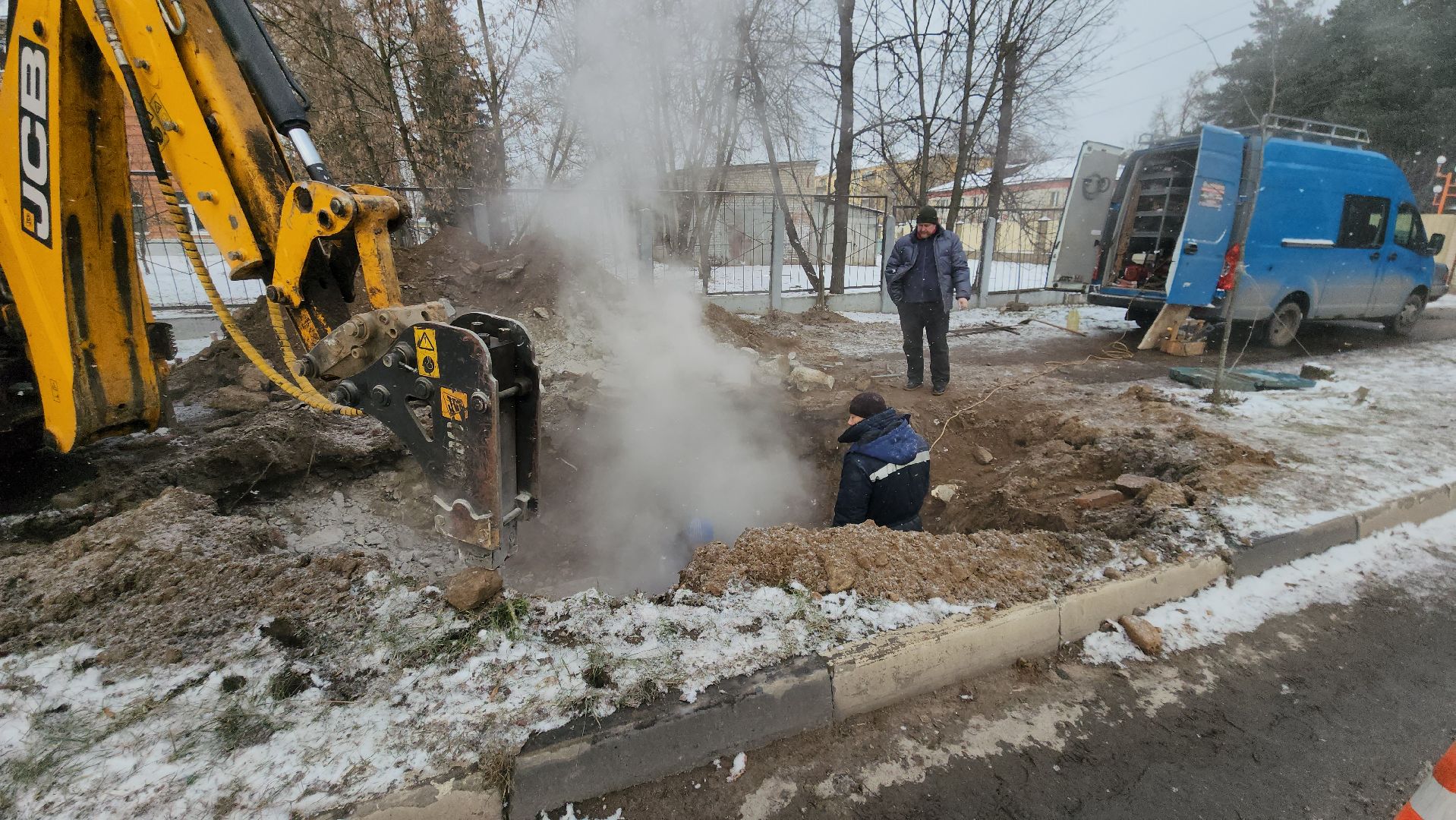 авария, МП Теплоцентраль, ГВС, отопление, оперативный штаб, Прохоров,