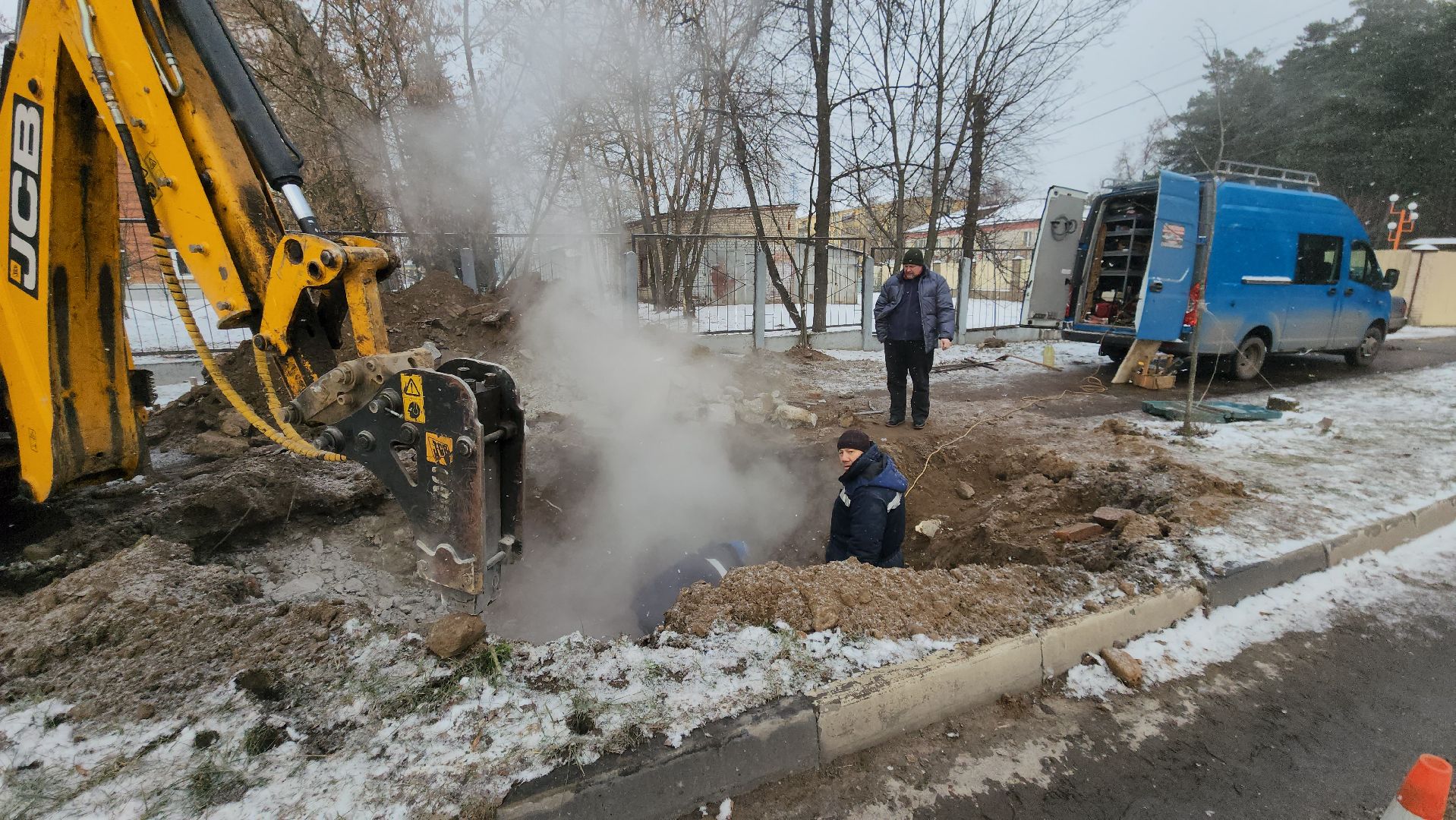 авария, МП Теплоцентраль, ГВС, отопление, оперативный штаб, Прохоров,