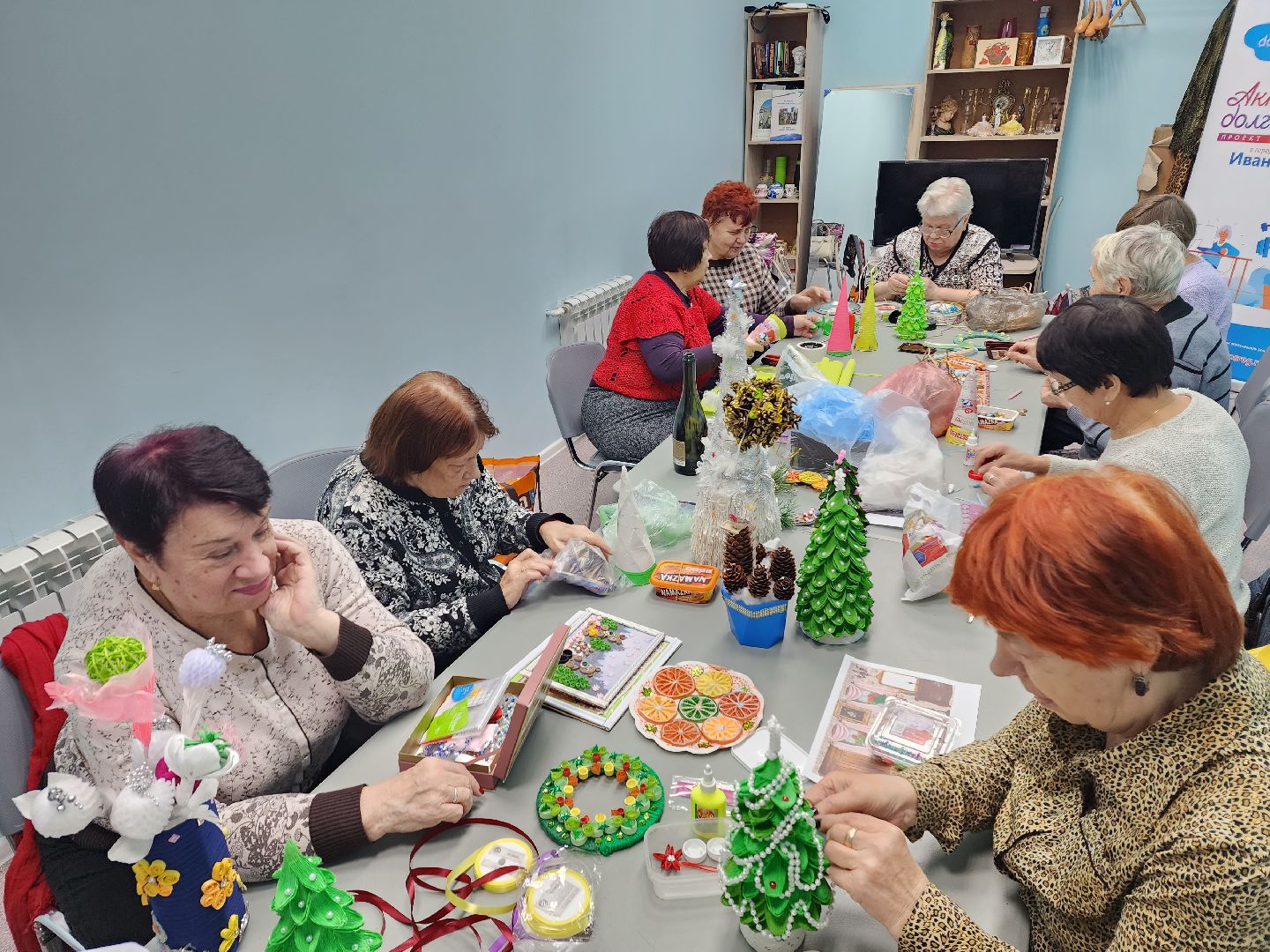 пушкино, хобби, творческая студия, новогодние украшения, новый год,