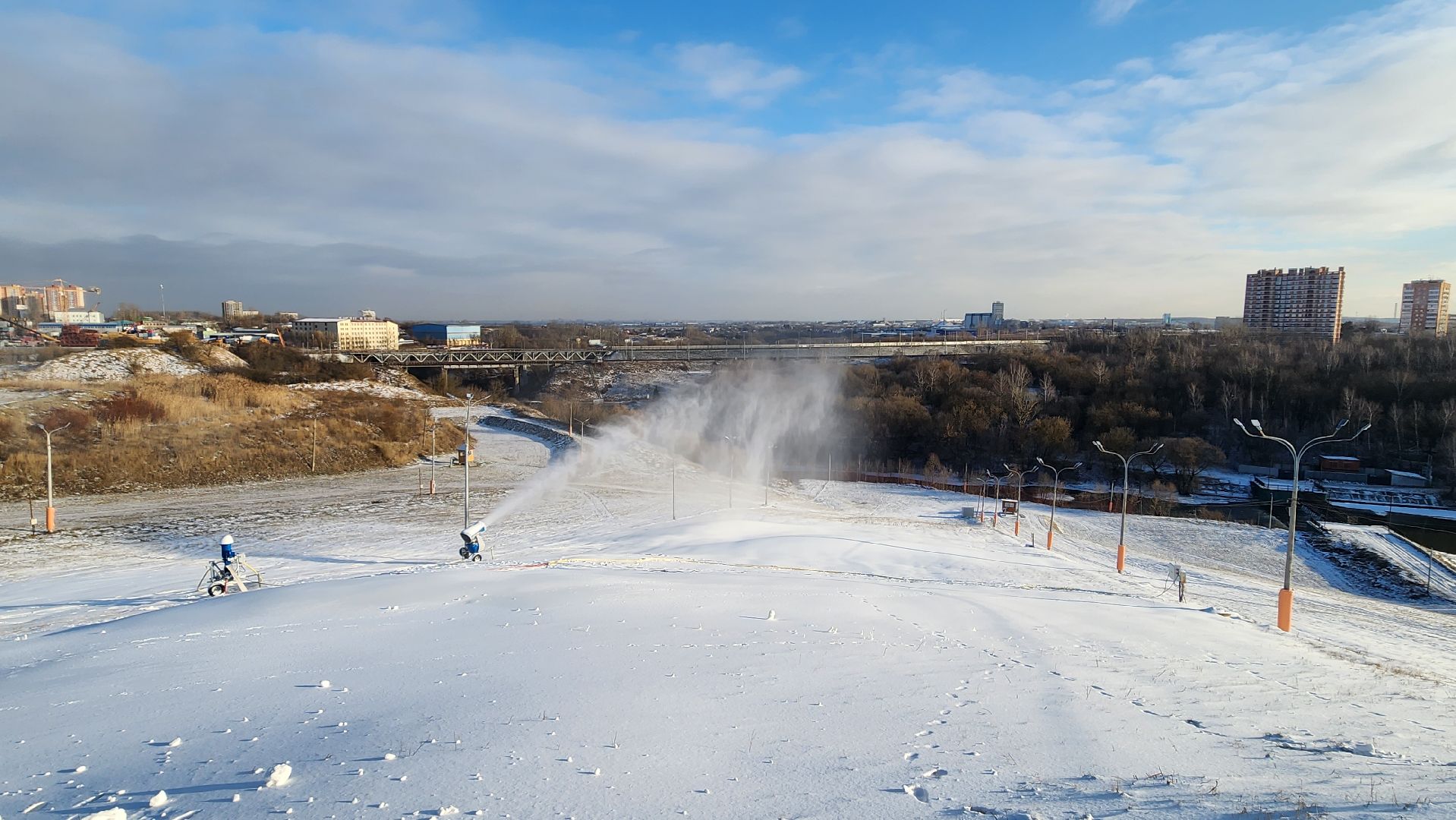 подольск, лыжи, горнолыжка,