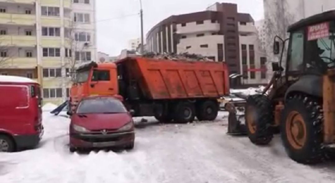 уборка снега, снегопад, непогода