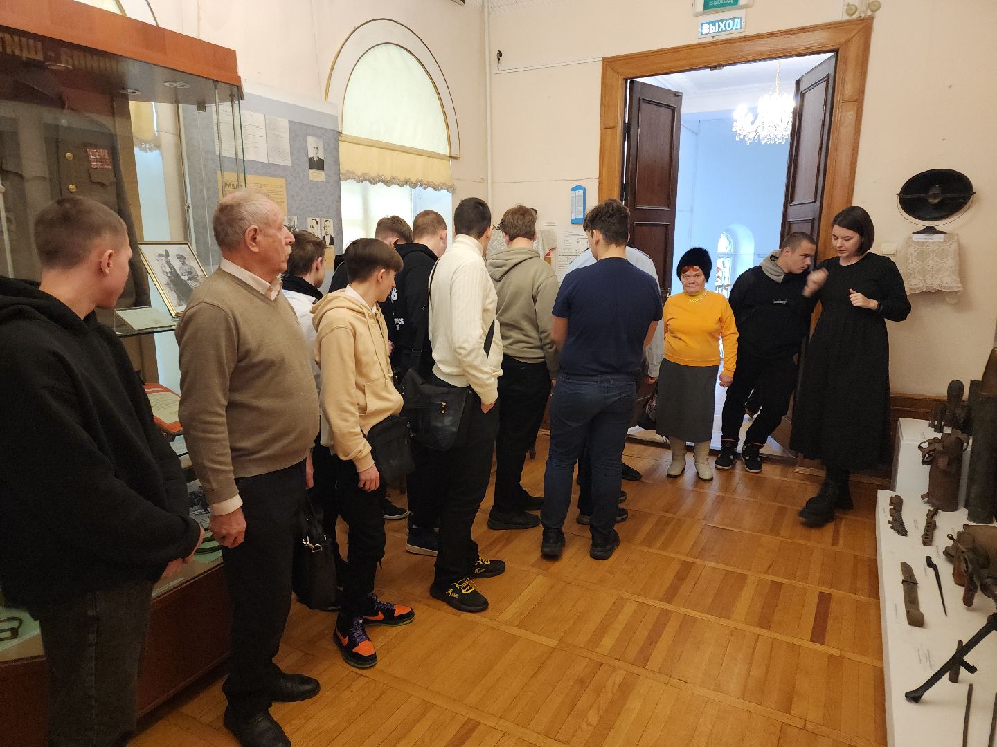 кашира, битва за москву, оборона каширы, краеведческий музей, выставка, 82-ая годовщина, генерал Белов,