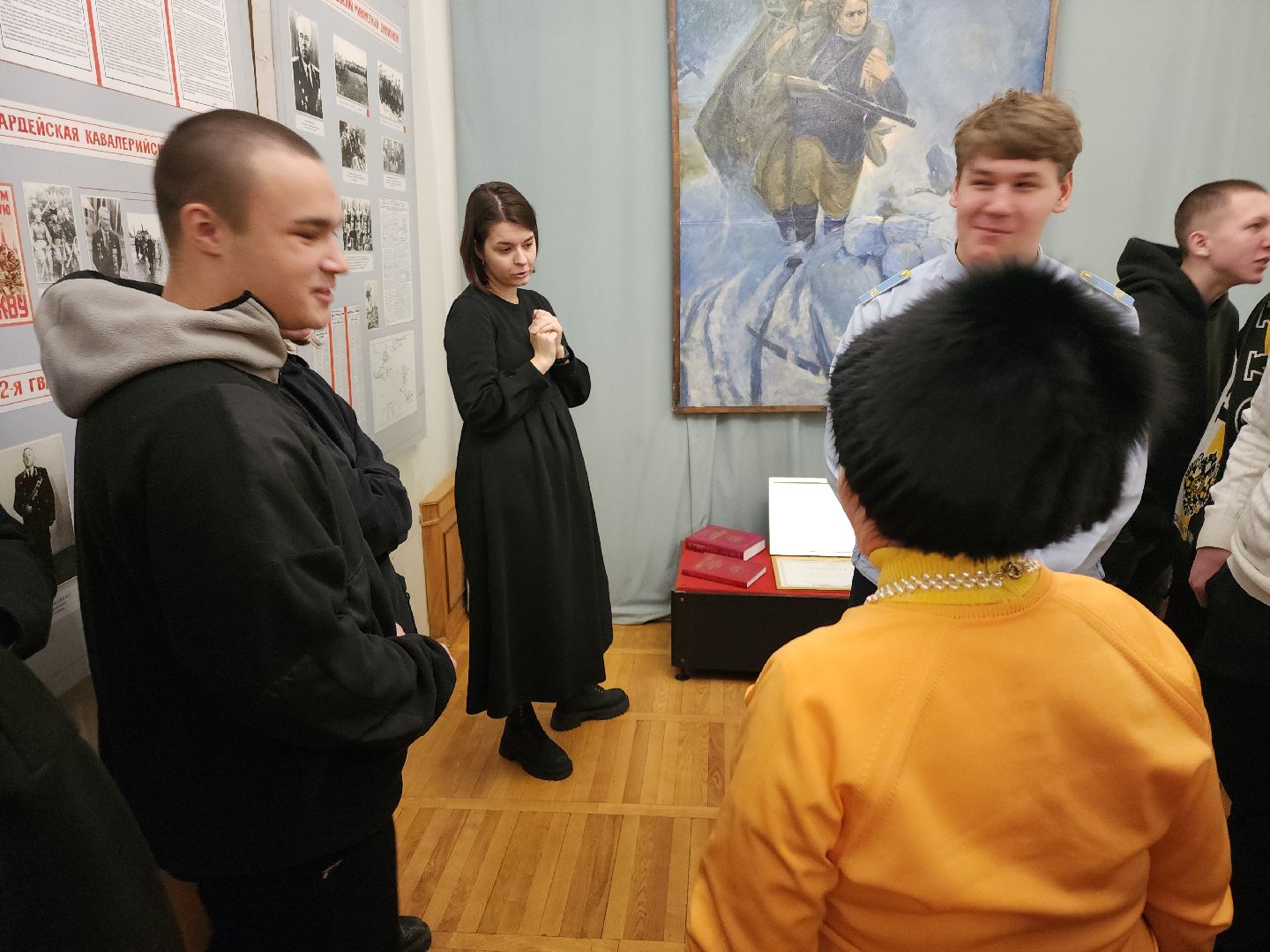 кашира, битва за москву, оборона каширы, краеведческий музей, выставка, 82-ая годовщина, генерал Белов,