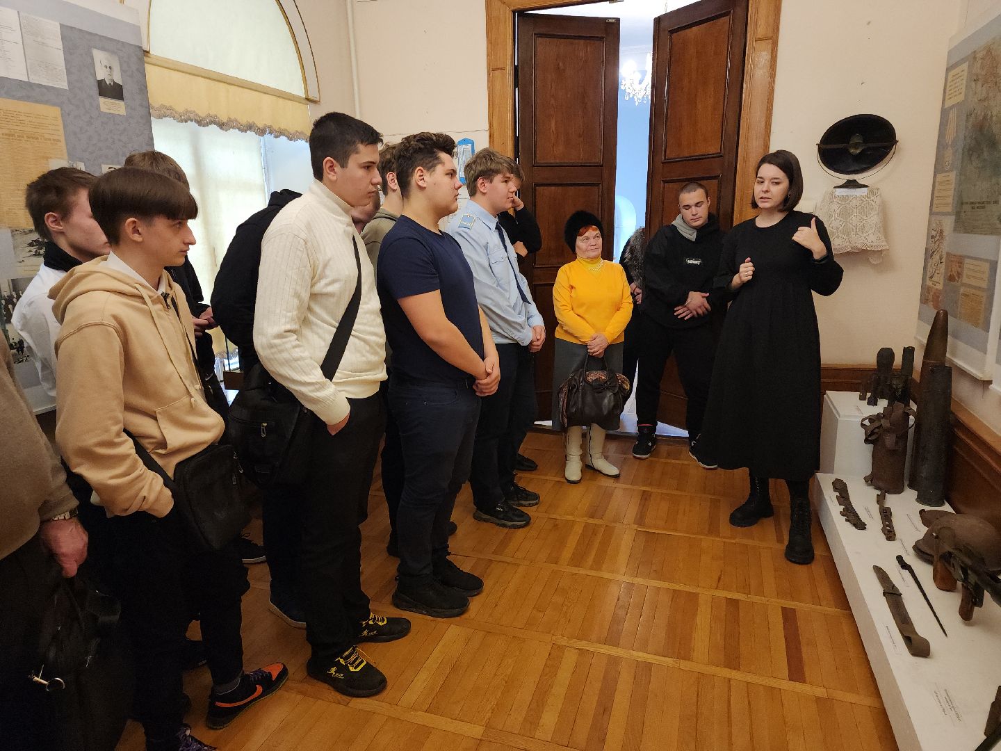 кашира, битва за москву, оборона каширы, краеведческий музей, выставка, 82-ая годовщина, генерал Белов,