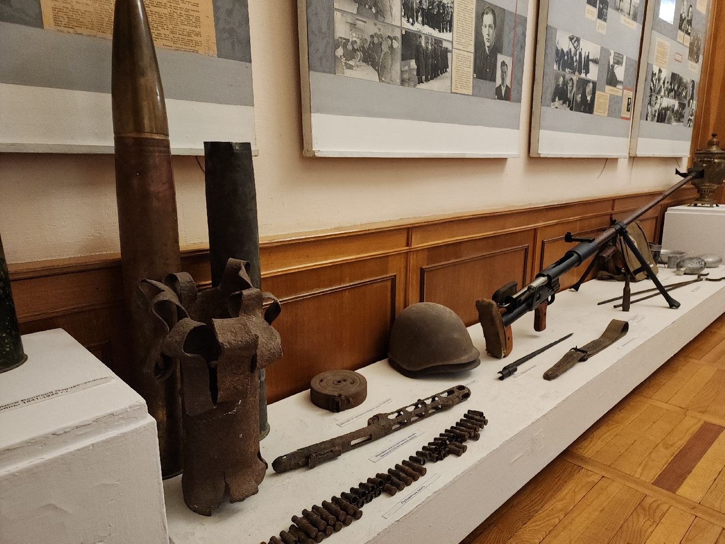 кашира, битва за москву, оборона каширы, краеведческий музей, выставка, 82-ая годовщина, генерал Белов,