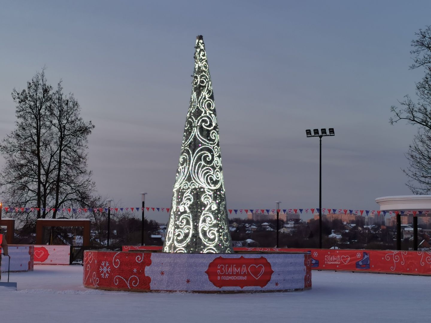 Подольск, ДедМороз, парк,