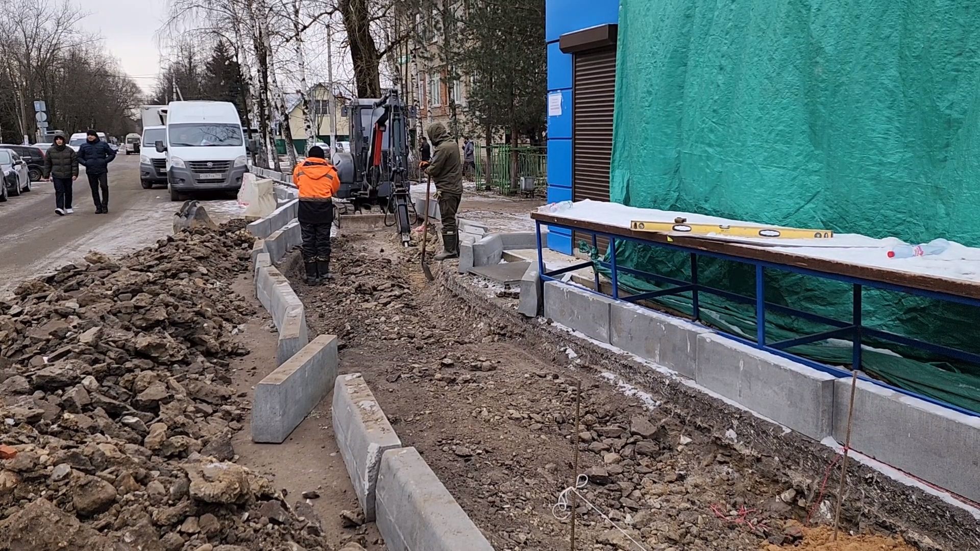 Одинцово, голицыно, тротуар, станция,