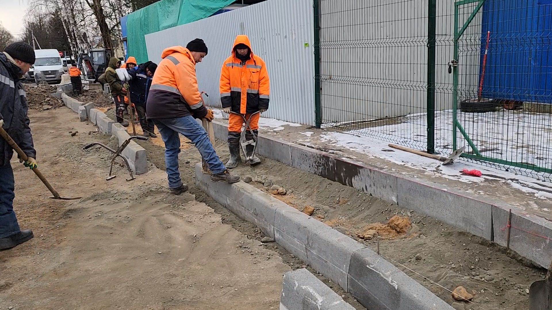 Одинцово, голицыно, тротуар, станция,