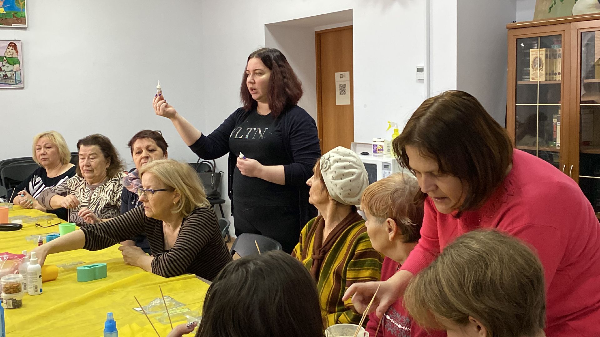 волоколамск, библиотека, активное долголетие, активноедолголетие, пенсионеры, мыловарение, творческий коллектив, творчество,