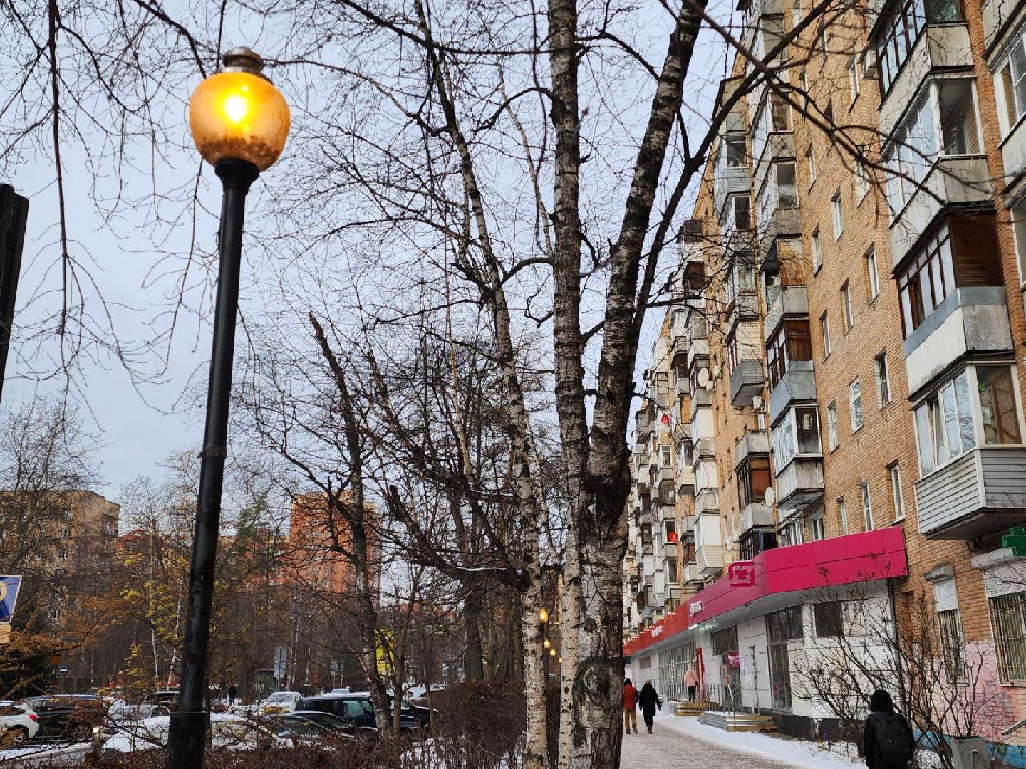 мытищи, Замена светильников, уличное освещение, благоустройство, светодиодные фонари, светодиодные экономичные лампы,