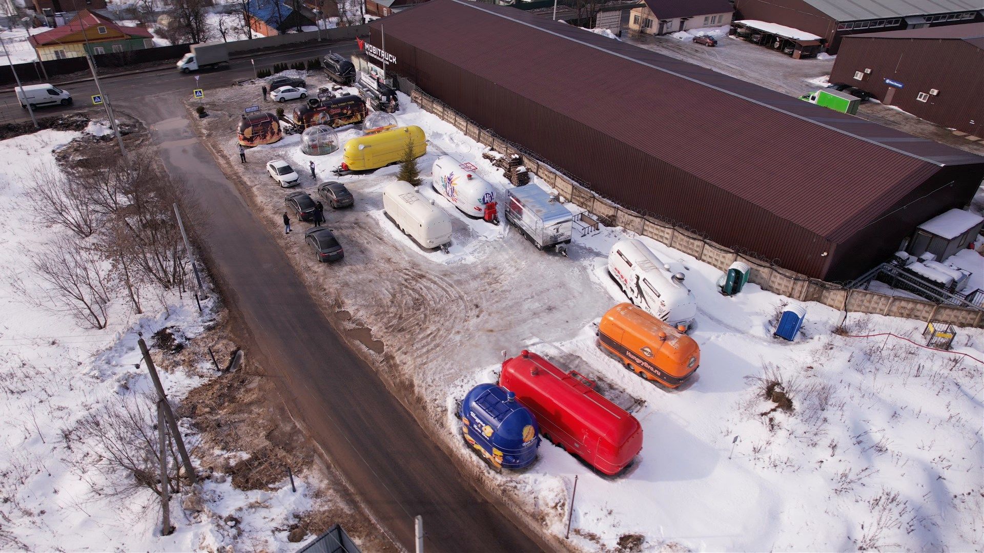 истра, мобитрак,видео с коптера,